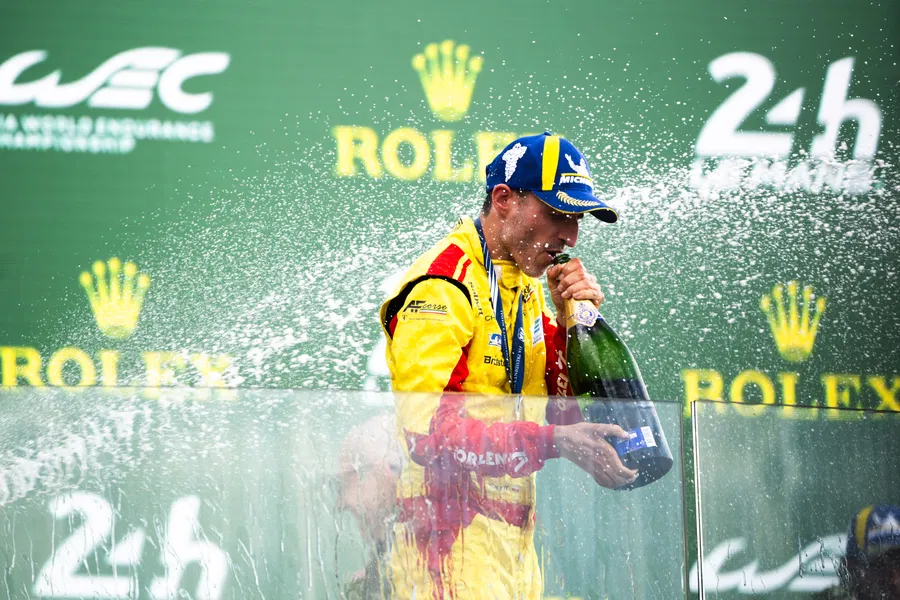 Robert Kubica, No.83 AF Corse Ferrari, 2025 24 Hours of Le Mans © XPB Images