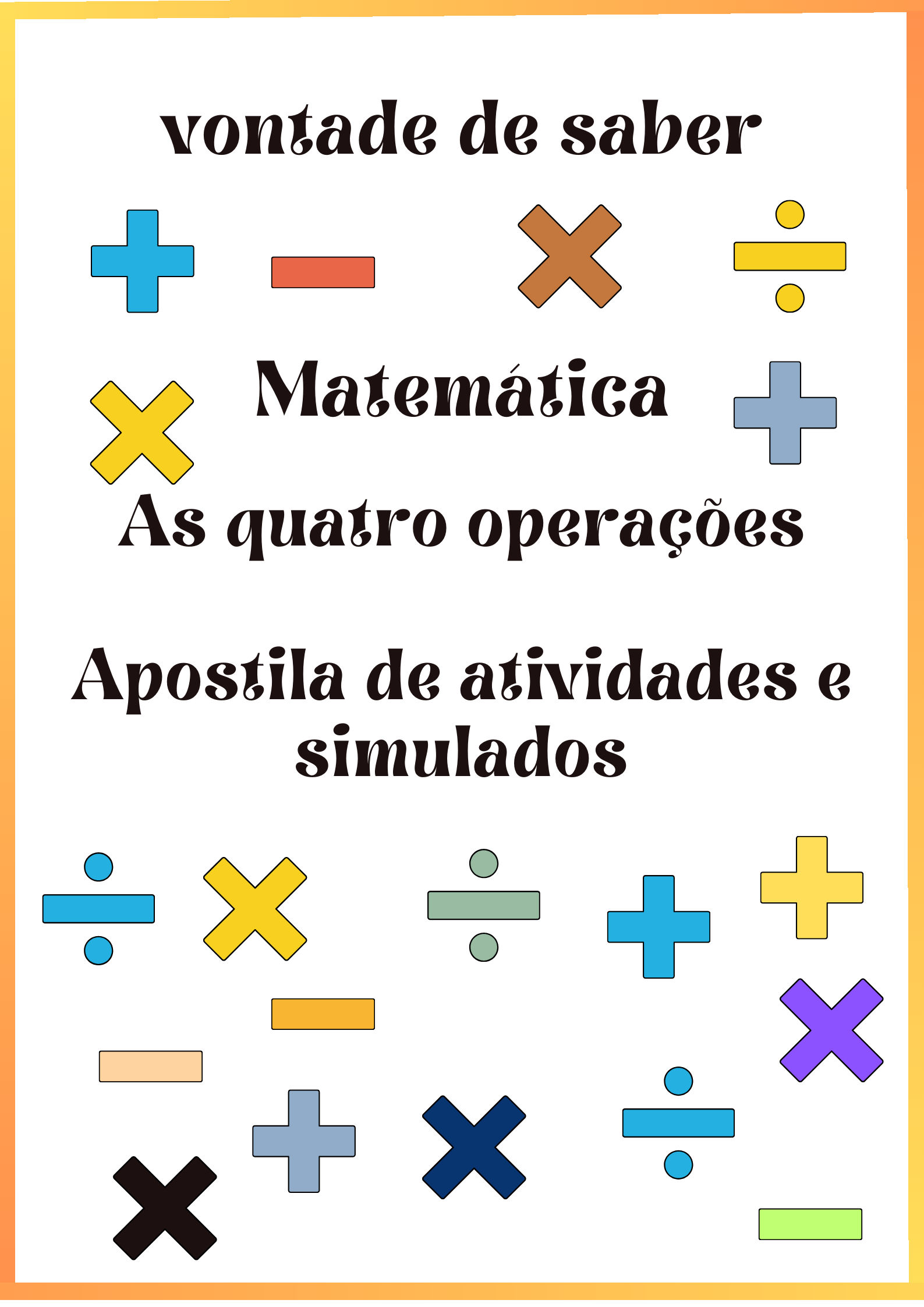 As quatro operações