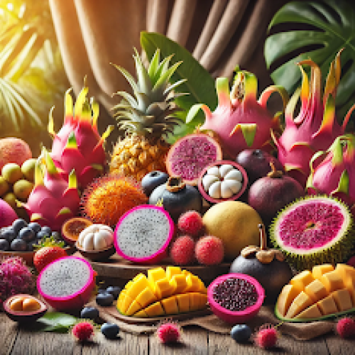 Frutas exóticas e suas propriedades surpreendentes