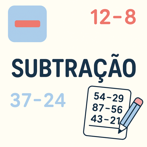 Exercícios sobre subtração
